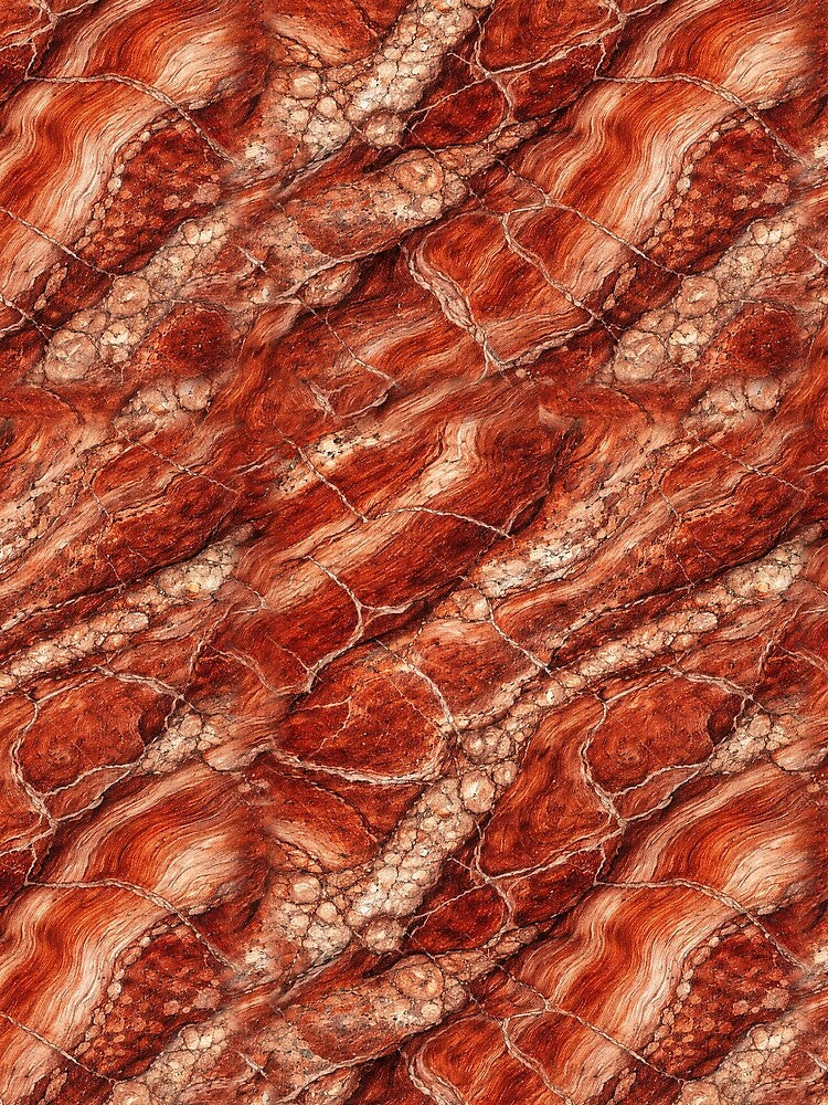Red Jasper crystal texture by chihuahuashower