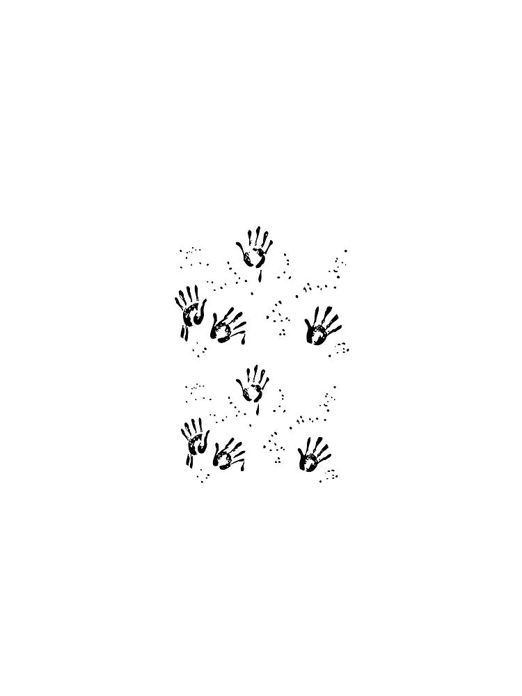Ink print palms hands dark ink by AwesomeArt13
