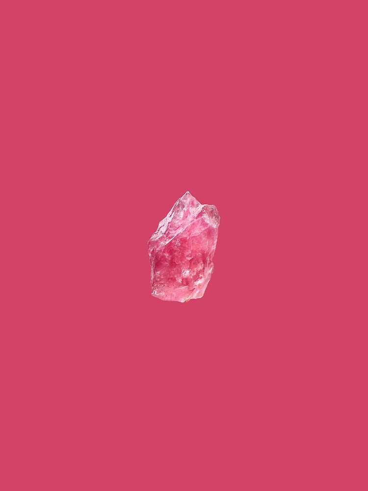 Raw Rose Quartz Crystal – Vibrant Pink Healing Stone by Yogabyadeola