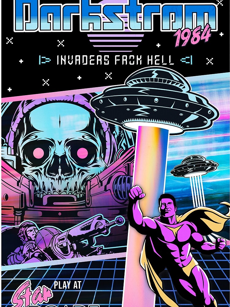 Darkstorm 80s Arcade Design by VhsNeon