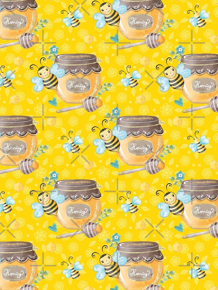 bee lieve Pattern by PRINYOS
