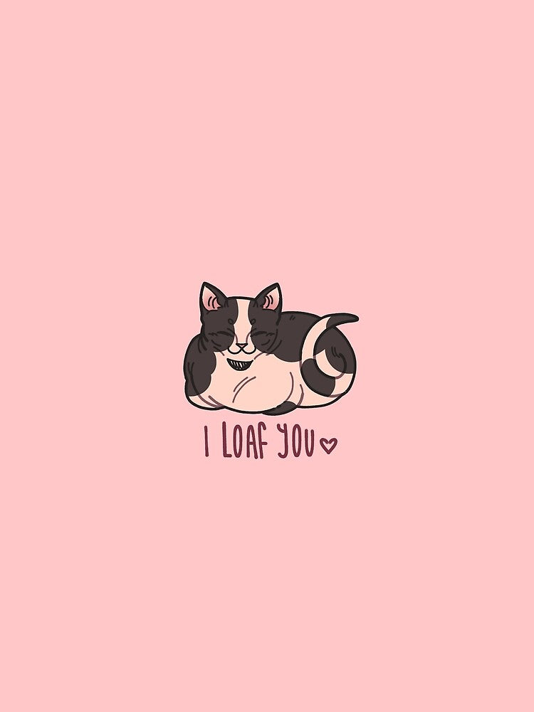 I LOAF YOU // Black and White Spots by ZEMMACRAFT
