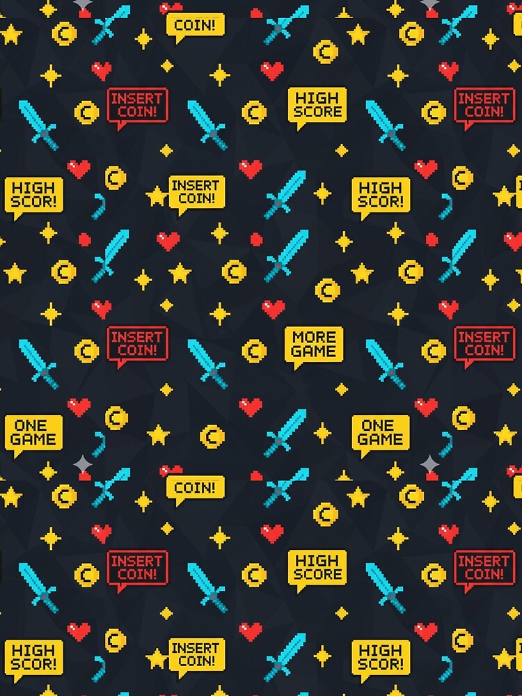 Arcade Adventure Pattern by StickVerse by Owais