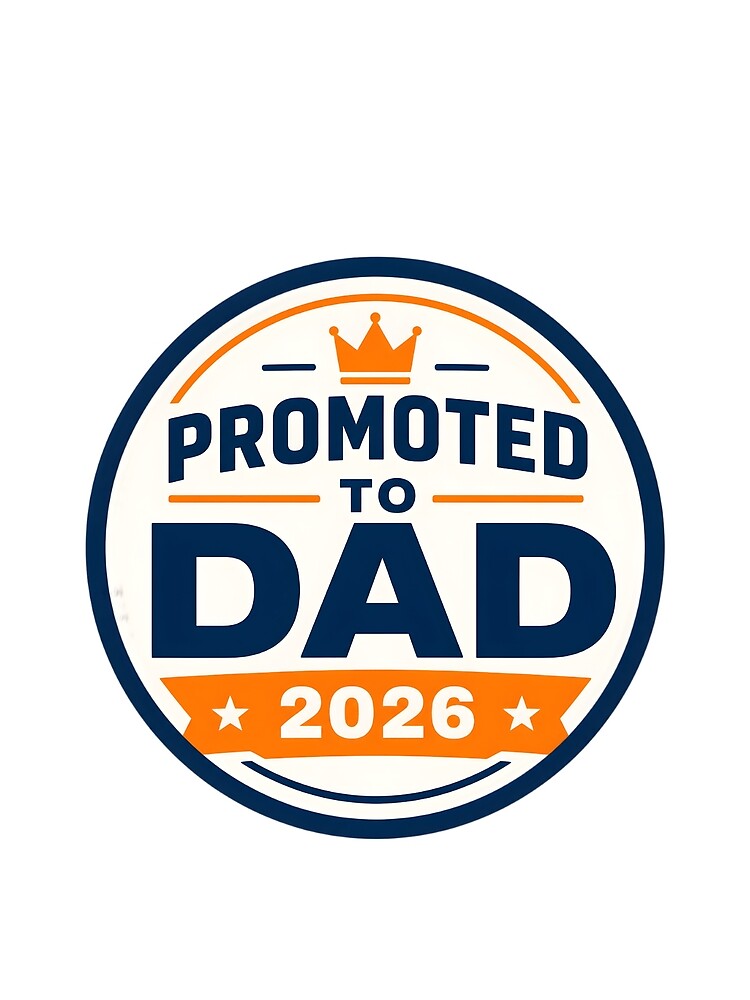 Promoted to Dad 2026 T-Shirt New Dad Announcement Gift by FestivityFinds
