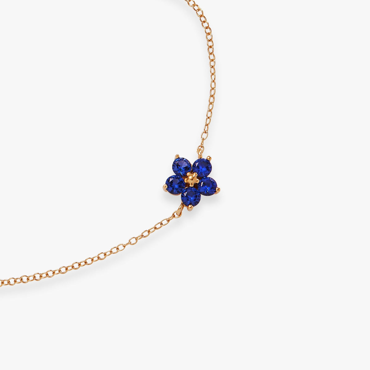 Crystal Forget Me Not Flower Bracelet T-Shirts
