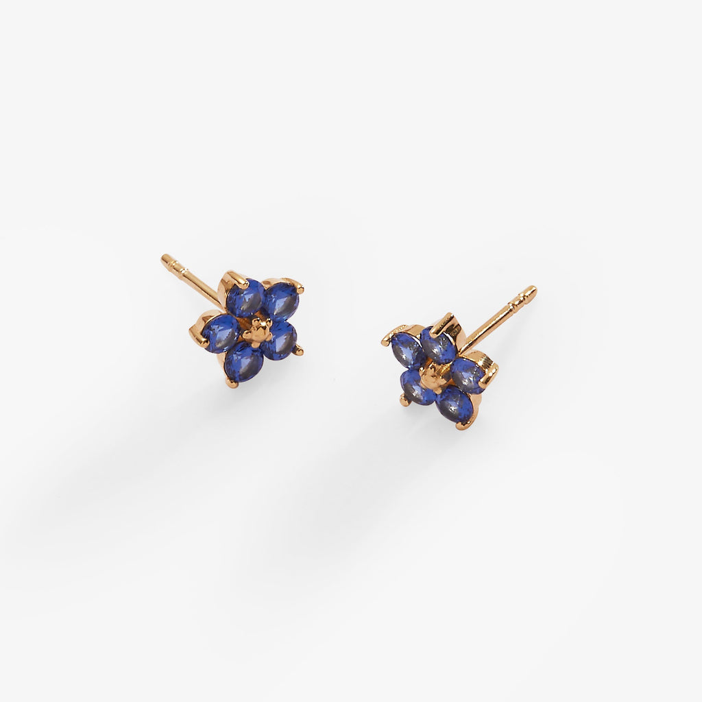 Crystal Forget Me Not Flower Earrings T-Shirts