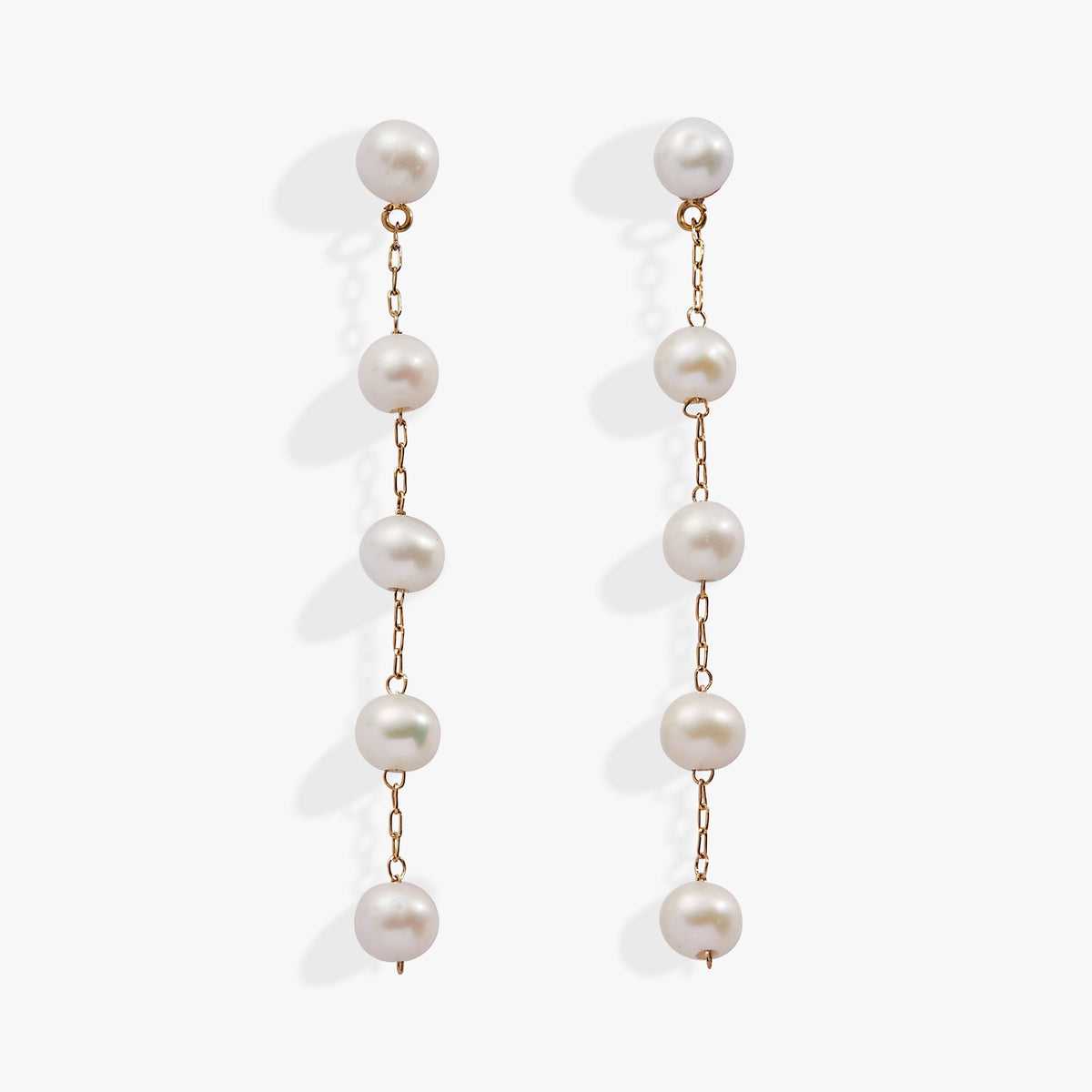 Freshwater Pearl Drop Earrings T-Shirts