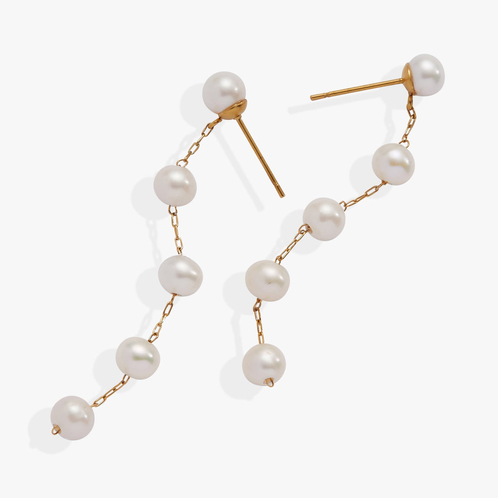 Freshwater Pearl Drop Earrings T-Shirts