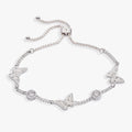 Glass Butterfly Bolo Bracelet T-Shirts