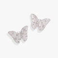 Glass Butterfly Statement Stud Earrings T-Shirts