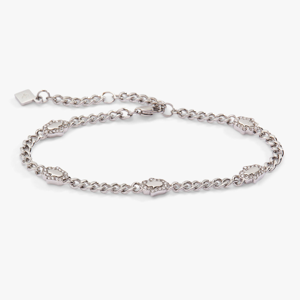 Hamsa Curb Chain Bracelet T-Shirts