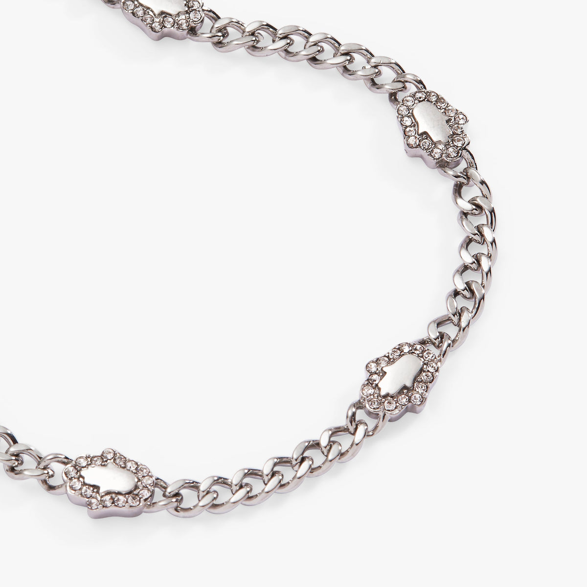 Hamsa Curb Chain Bracelet T-Shirts