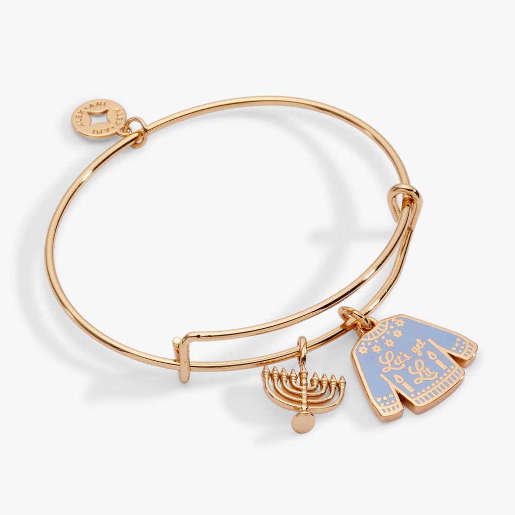 Hanukkah 'Let'S Get Lit' Ugly & Menorah Bangle T-Shirts