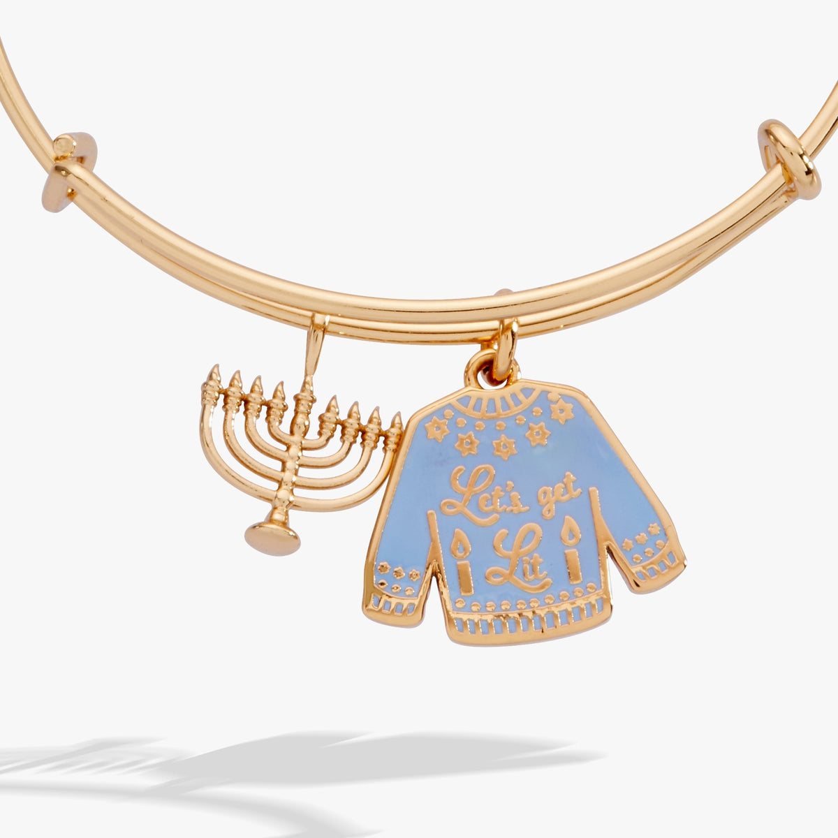 Hanukkah 'Let'S Get Lit' Ugly & Menorah Bangle T-Shirts