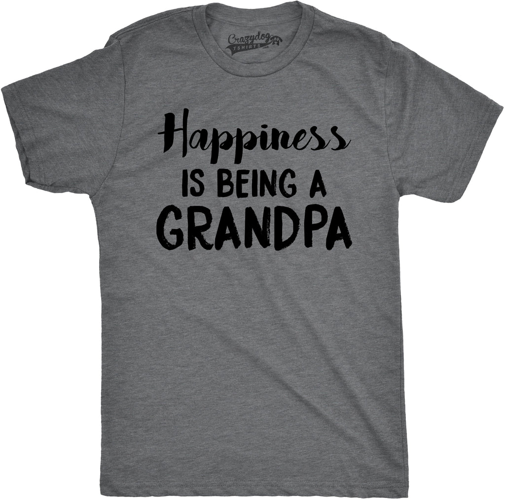 Happiness Is Being Grandpa T-Shirts