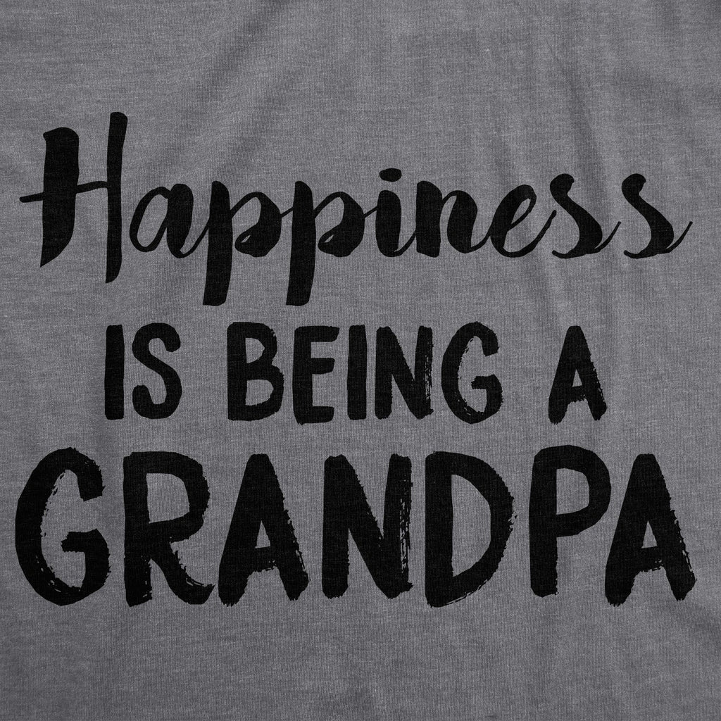 Happiness Is Being Grandpa T-Shirts