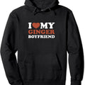 I Love My Ginger Friend Hooded T-Shirts