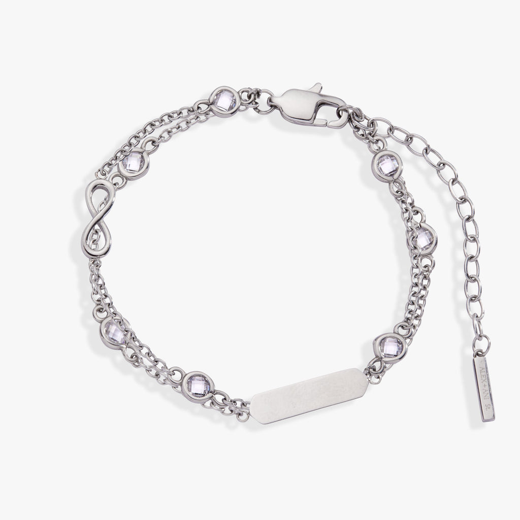 Infinity Chain Double Strand Bracelet T-Shirts