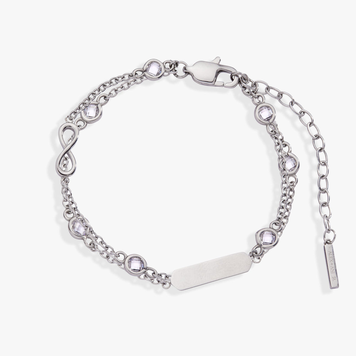 Infinity Chain Double Strand Bracelet T-Shirts