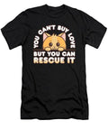 Rescue Love Cat Design T-Shirt