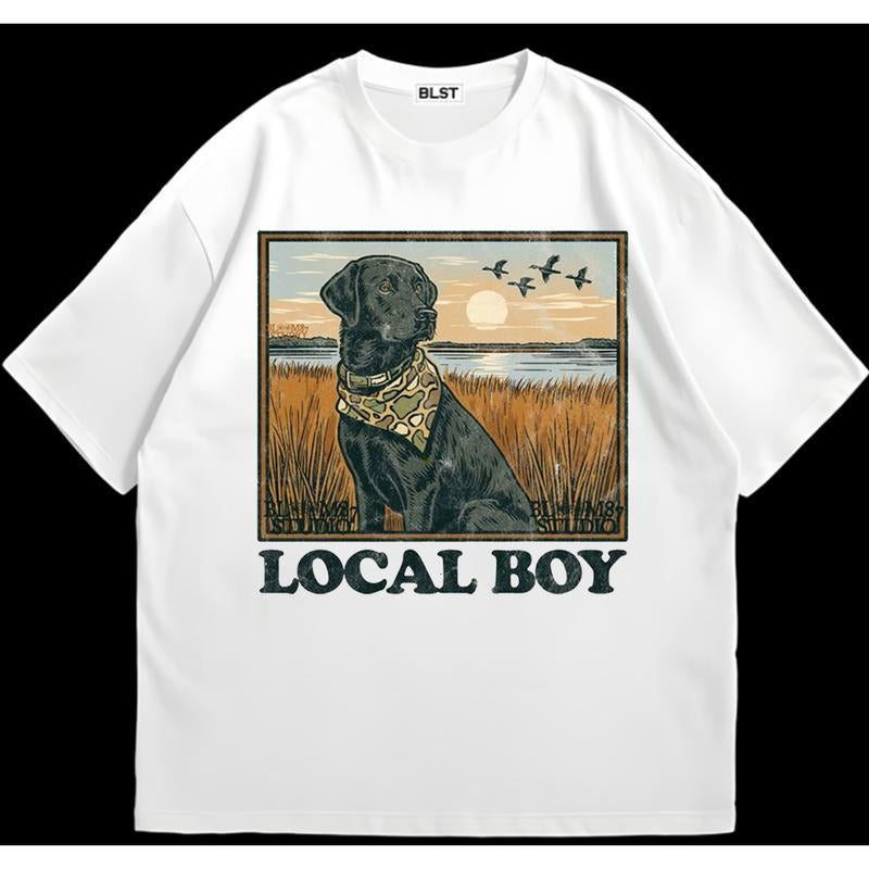 Local Boy Active Days Casual Vintage 90s T-Shirts