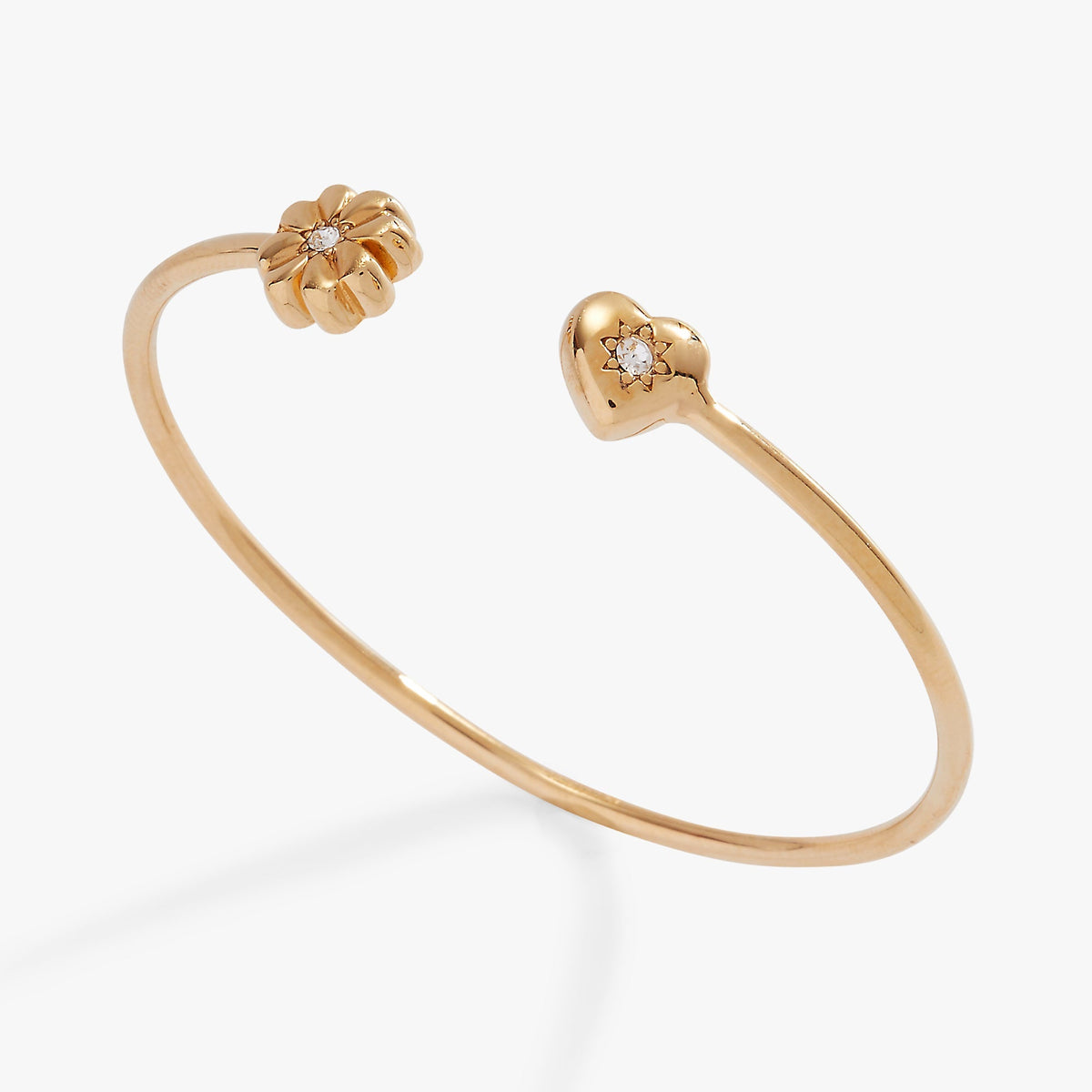 Love & Luck Heart Clover Flex Cuff T-Shirts