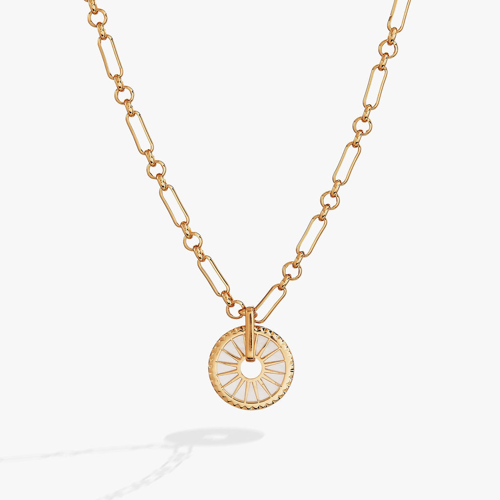 Mother Pearl Starburst Necklace T-Shirts