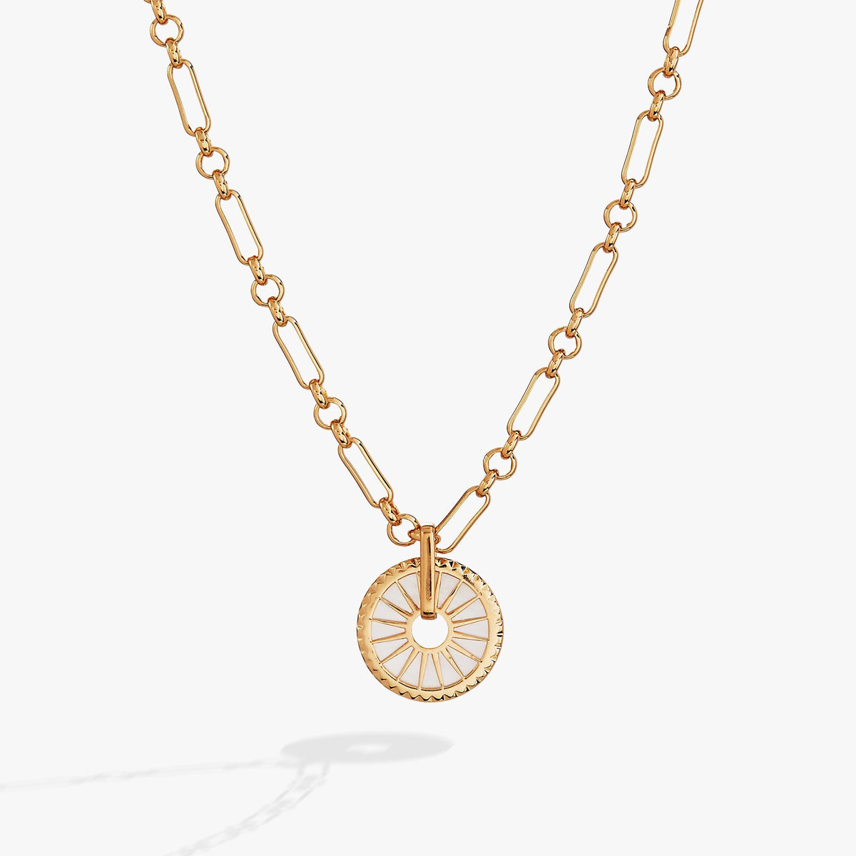 Mother Pearl Starburst Necklace T-Shirts