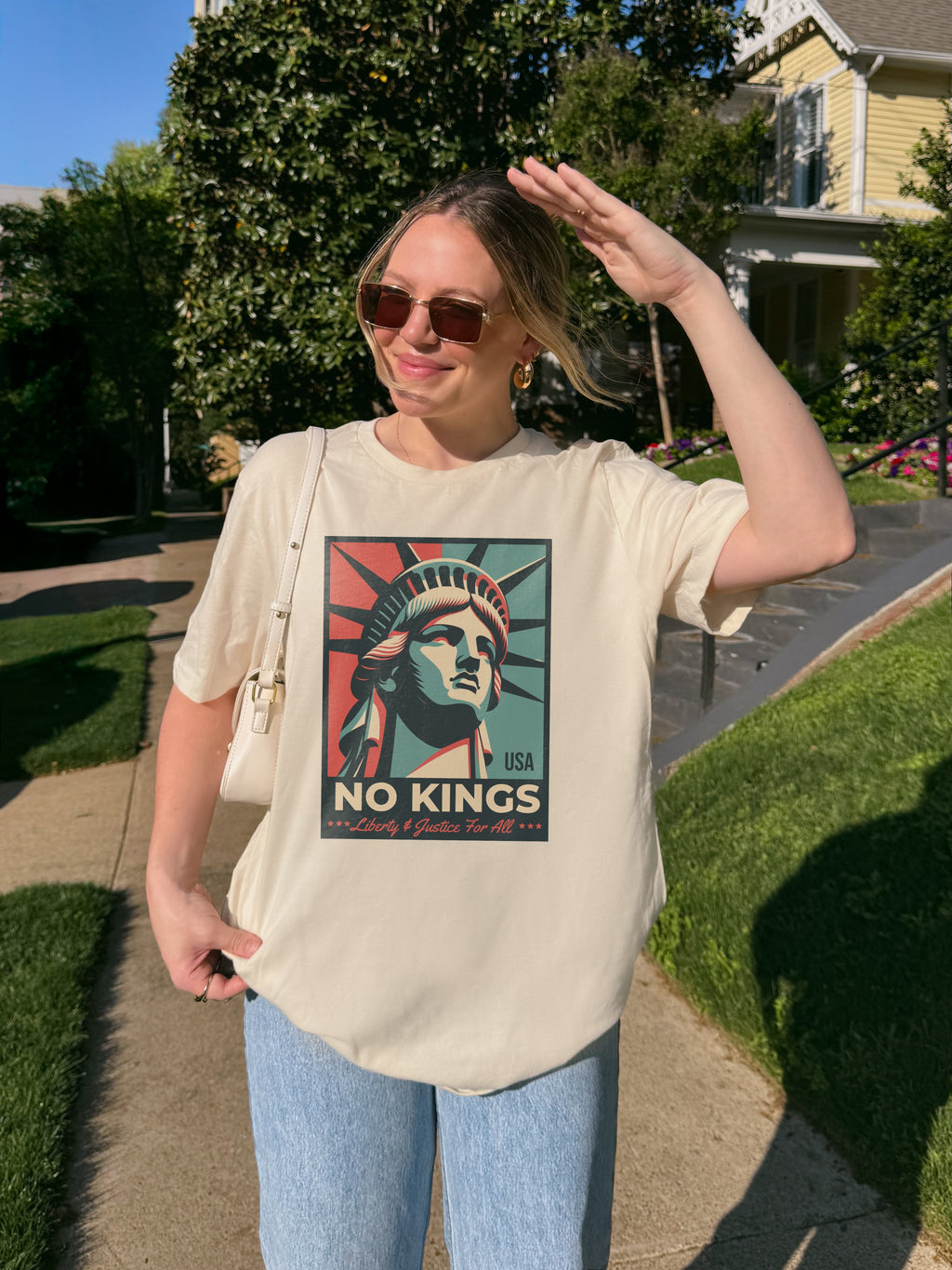 No Kings Liberty Justice All T-Shirts