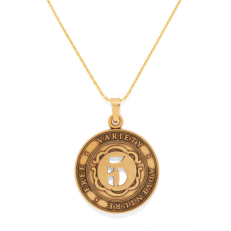 Number 5 Necklace Expandable Free Variety Adventure T-Shirts