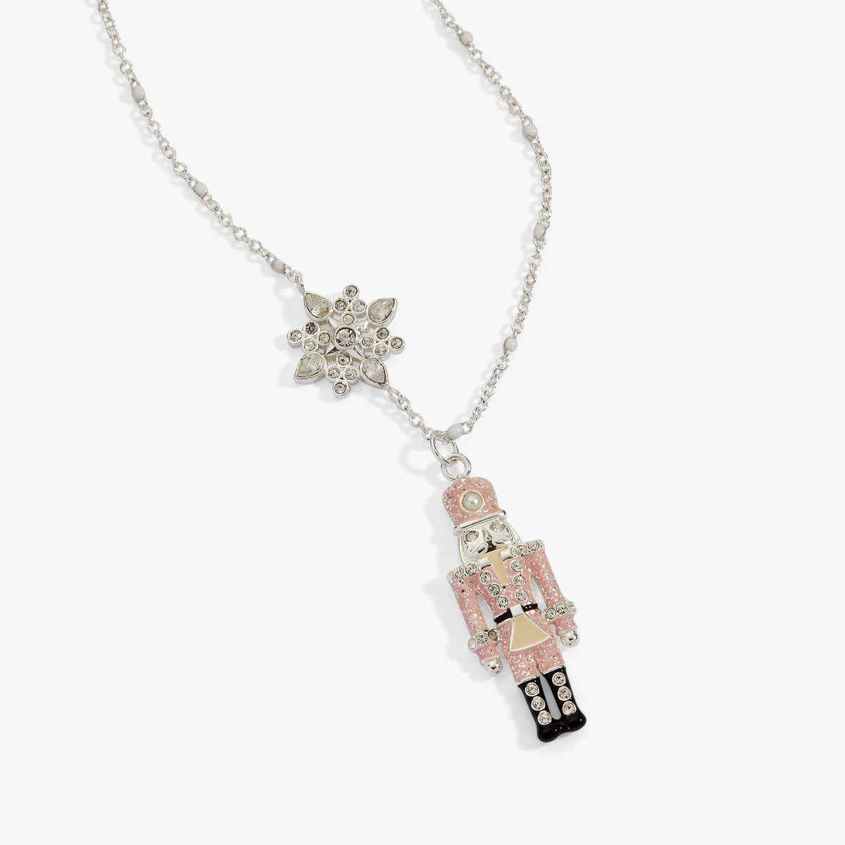 Nutcracker & Snowflake Pendant Necklace T-Shirts