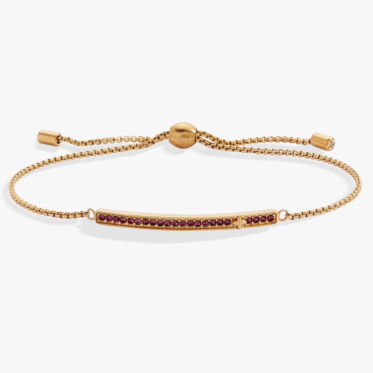 February Everyday Birthstone Pave Bolo Bracelet T-Shirts
