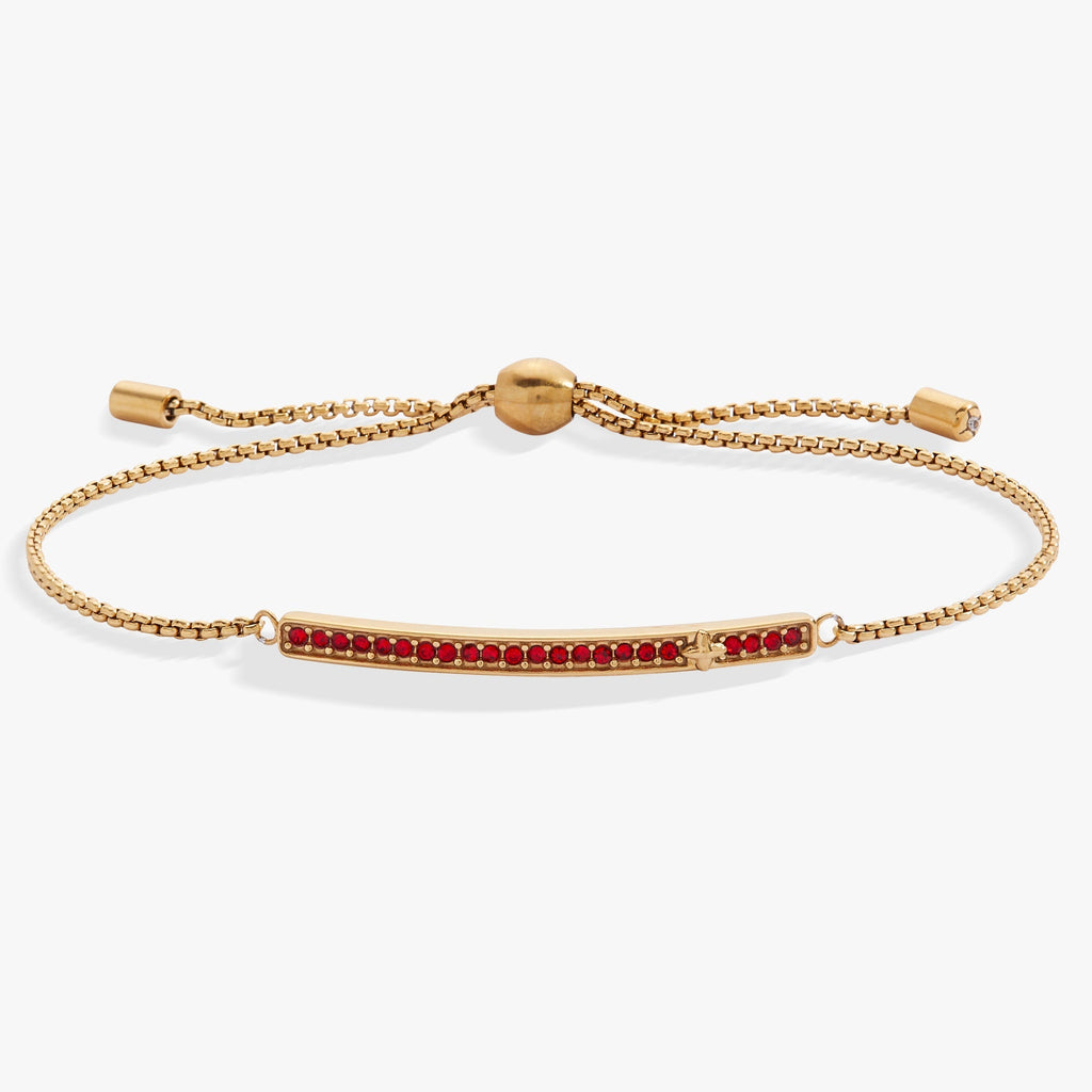 July Everyday Birthstone Pave Bolo Bracelet T-Shirts