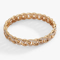 Pave Curb Chain Stretch Bracelet T-Shirts