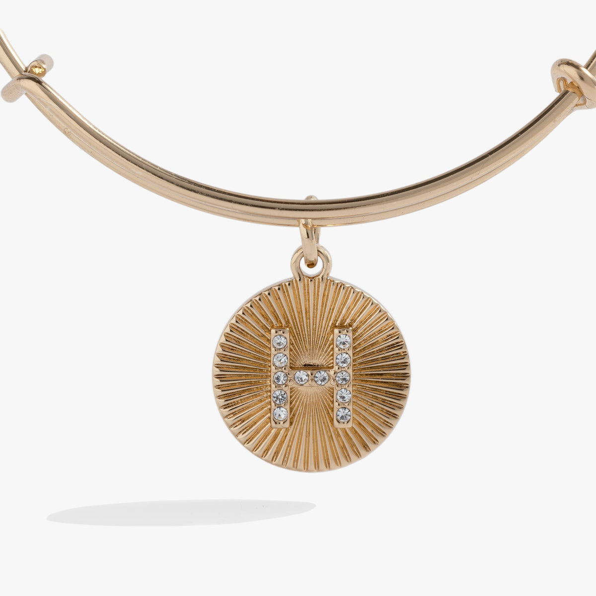 Initial H Pave Starburst Texture Bangle T-Shirts