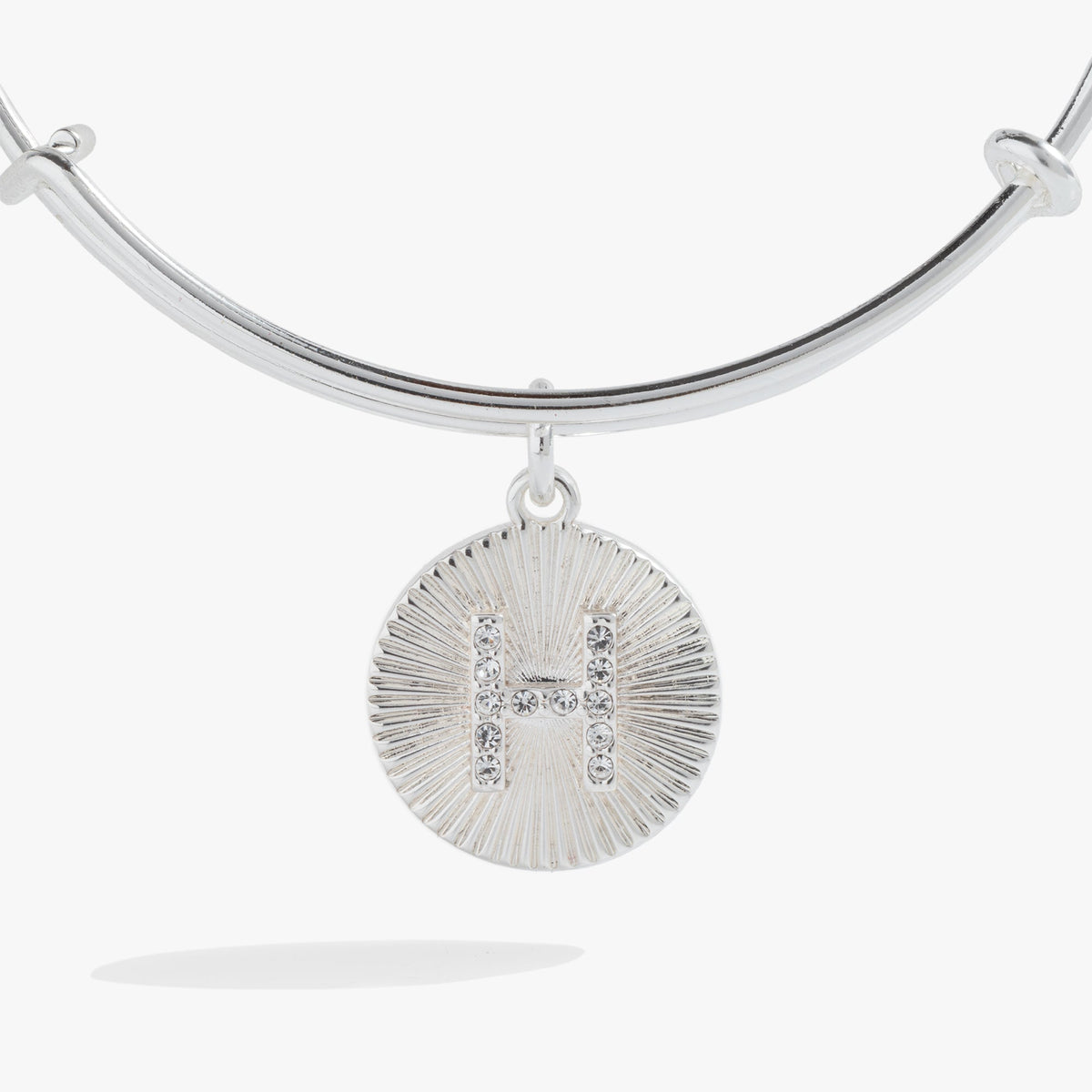 Initial H Pave Starburst Texture Bangle T-Shirts