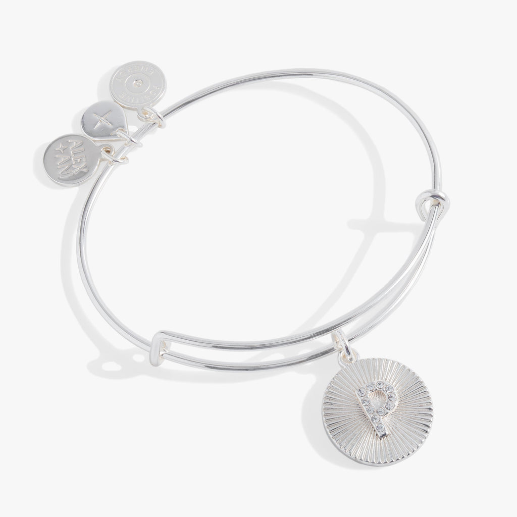 Initial P Pave Starburst Texture Bangle T-Shirts