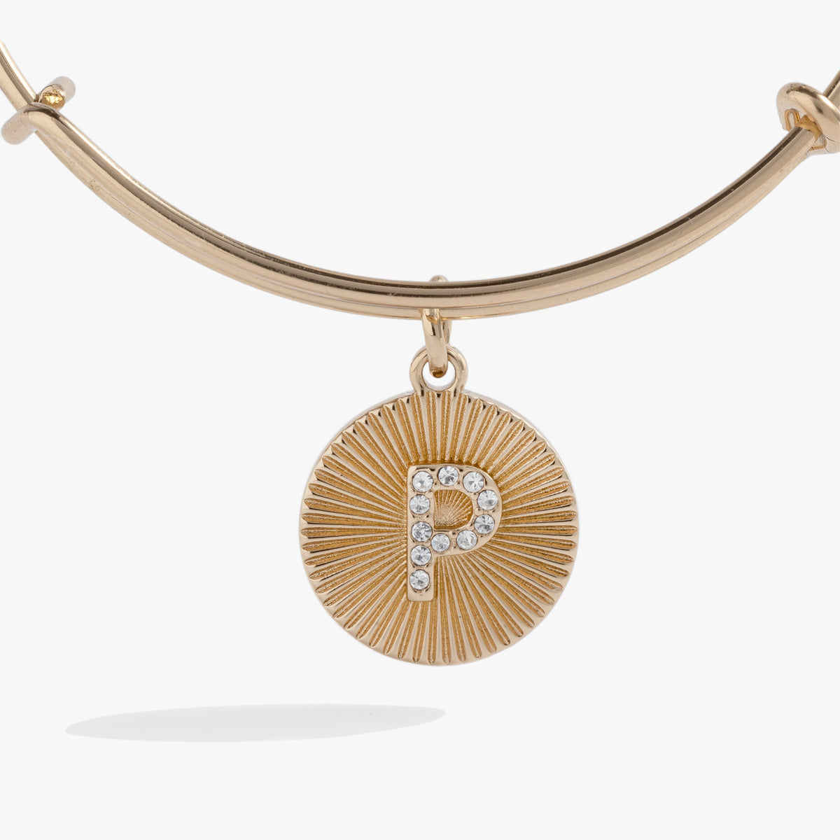 Initial P Pave Starburst Texture Bangle T-Shirts