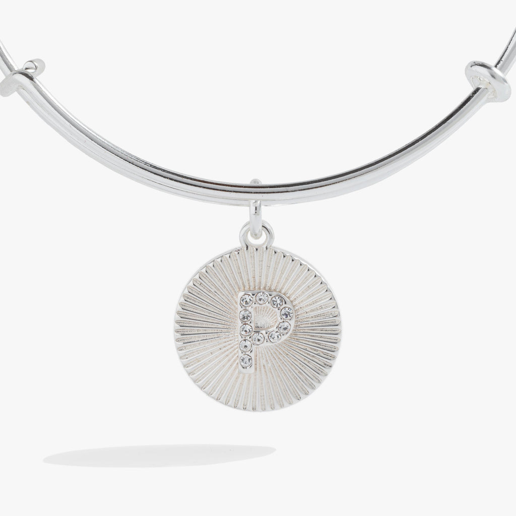 Initial P Pave Starburst Texture Bangle T-Shirts