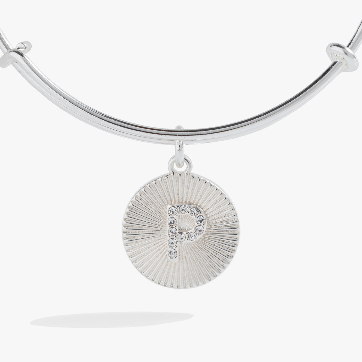 Initial P Pave Starburst Texture Bangle T-Shirts