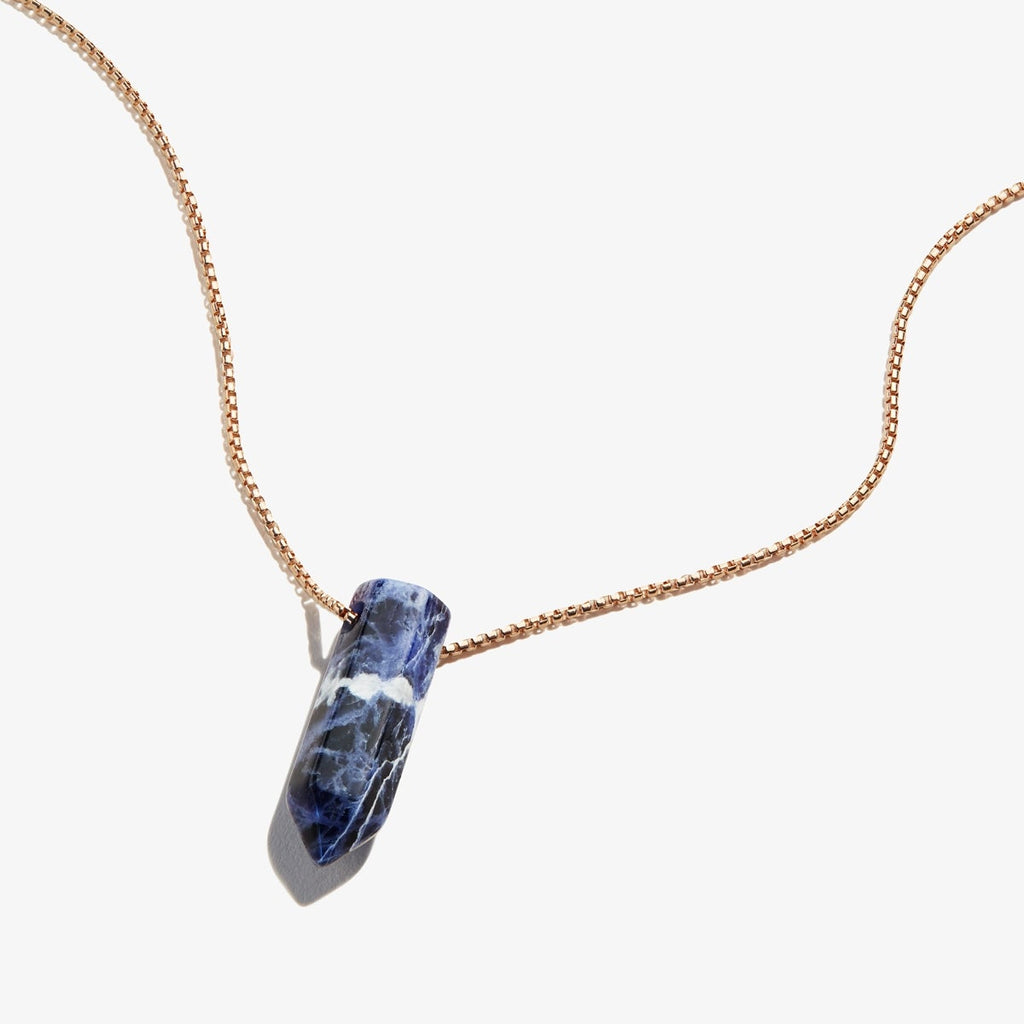 Sodalite Gemstone Necklace T-Shirts