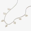 Pearl Hearts Drop Necklace 17'' T-Shirts