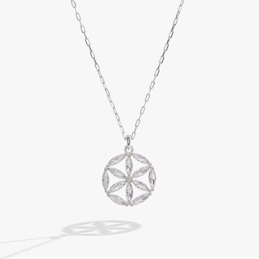 Faith Family Rosette Pendant Necklace T-Shirts