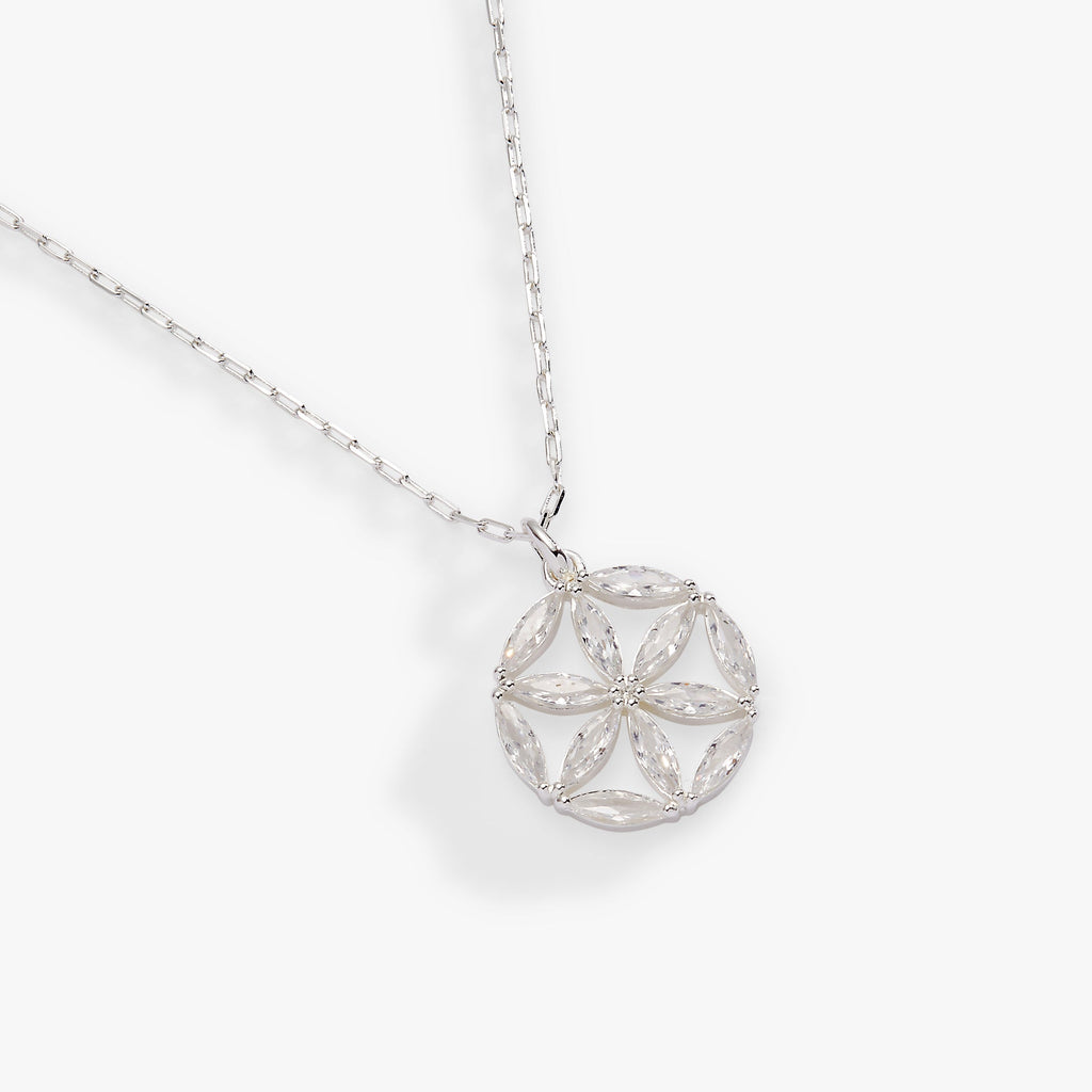 Faith Family Rosette Pendant Necklace T-Shirts