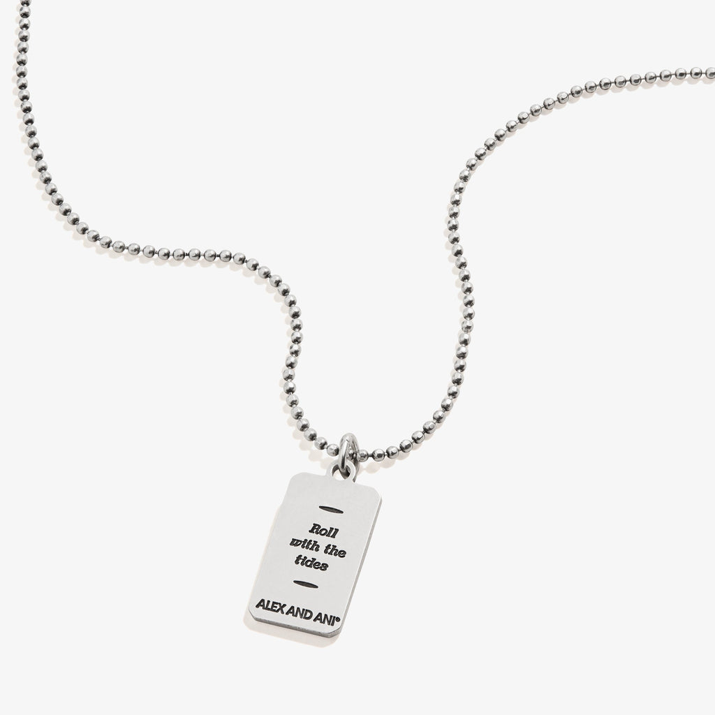Positivity Wave Oracle Necklace Adjustable T-Shirts