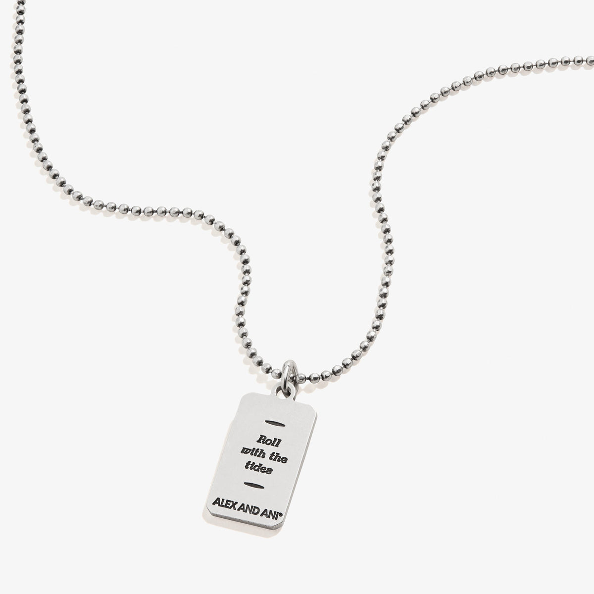 Positivity Wave Oracle Necklace Adjustable T-Shirts