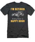 Race Into Retirement Fun Happy Hour Rccar Tee  Grab Yours Now T-Shirt