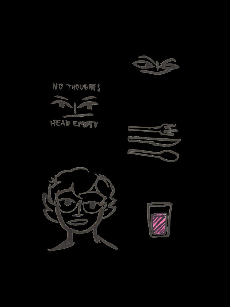 No thoughts. Head empty. by Dippity