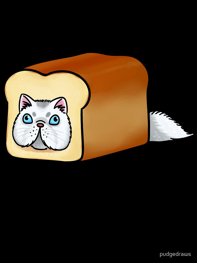 Persian Cat Loaf by pudgedraws