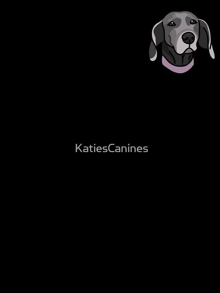 Weimaraner Face by KatiesCanines